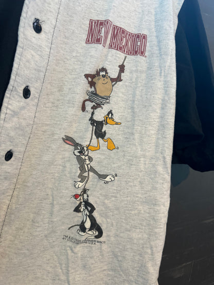 New Mexico Looney Tunes Baseball Button Up (XL)