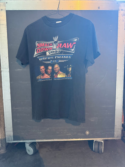 [GRAIL] Wrestlemania 2007 Trump Hair Versus Hair Match Tee (S)